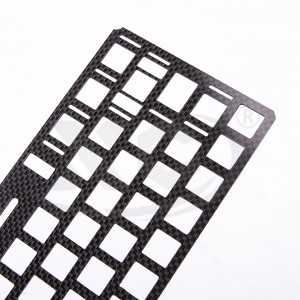 Customized carbon fiber keypad carbon plate cnc