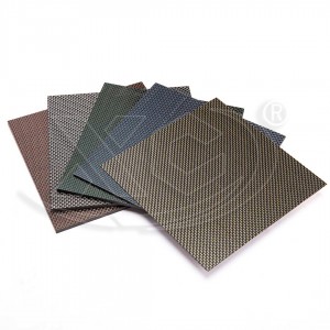 Color carbon fiber panels 0.2-60mm size 500*600mm