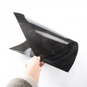 Carbon flexible sheets 3k twill glossy 0.2mm 0.4mm 0.5mm size  500*600mmm