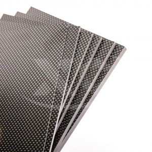 carbon plates 3K Plain gloss 0.2-60mm size 400*500mm