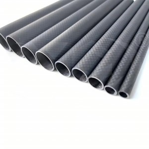 Carbon tubes  matte surface  28mm 30mm 35mm 40mm 50mm OD