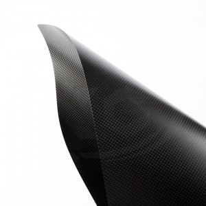 0.4mm carbon flexbile sheet 3k plain matte  size 500*500mm