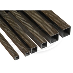 Carbon fiber square tubes 1000mm length  different size