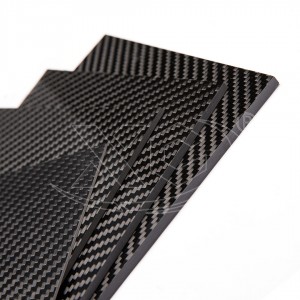 carbon fiber Sheets 3K Twill Glossy 0.2-60mm size 600*500mm