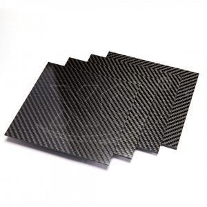 carbon fiber Sheets 3K Twill Glossy 0.2-60mm size 600*500mm