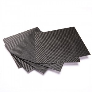 3K Twill matte carbon fiber Sheets 0.2-60mm size 500*600mm