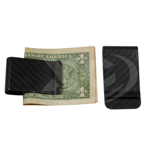 Customized carbon fiber money clip carbon wallet  with different