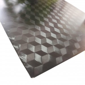 New 3D Weave carbon fiber plate size 500*600mm 1.5-10mm