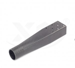 Customized carbon fiber tubes