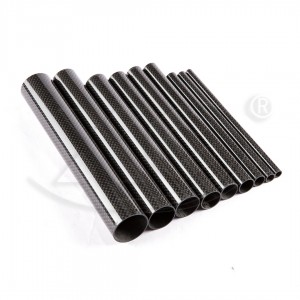 Customized carbon fiber tubes 6-50mm