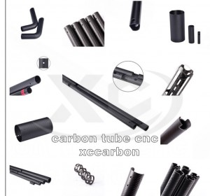 Carbon fiber tube cnc cut for different products .