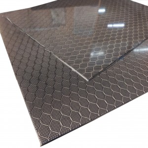 New honeycomb weave carbon fiber plates 1.5-10mm 400*500mm