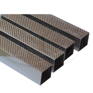 Carbon fiber square tubes 1000mm length  different size