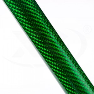 green carbon fiber tubes OD 6-200MM Length 1000mm