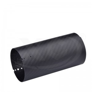 customized carbon fiber tube cnc machining