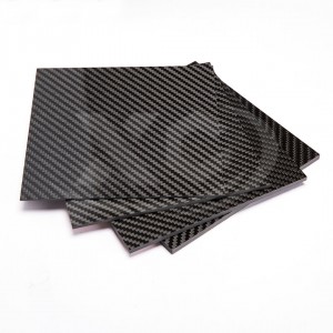 carbon fiber Sheets 3K Twill Glossy 0.2-60mm size 500*500mm