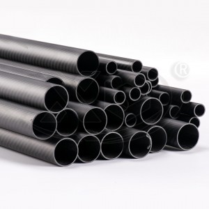 Big size Carbon fiber tubes OD 80mm 90mm 100mm 200mm