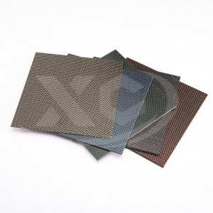 Color carbon fiber panels 0.2-60mm size 500*600mm