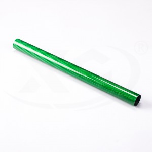 green carbon fiber tubes OD 6-200MM Length 1000mm