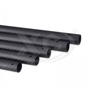 Carbon fiber tube milling for different use