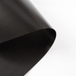 0.4mm carbon flexbile sheet 3k plain matte  size 500*500mm