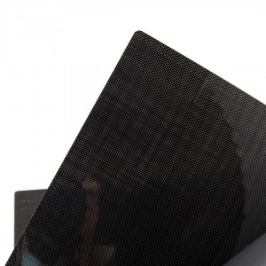 Flexible carbon fiber sheets 0.5mm 3k plain glossy size 500*600mm