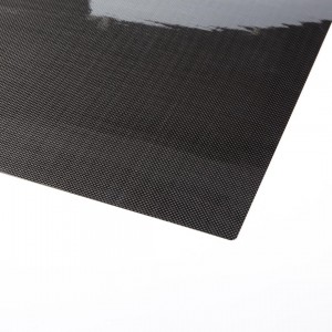 Flexible carbon fiber sheets 0.5mm 3k plain glossy size 500*600mm