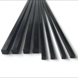 Pultruded Carbon Fiber square tube 1mm、2mm、3mm、4mm