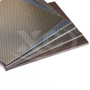 Color carbon fiber panels 0.2-60mm size 500*600mm