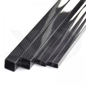 Carbon fiber square tubes  customer different size and length