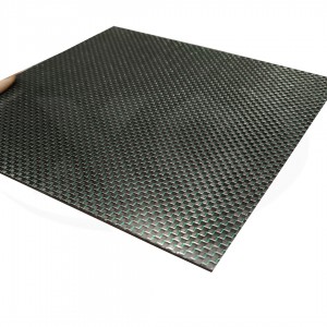 Green Carbon fiber sheets 0.2mm 0.5mm 0.8mm 1mm