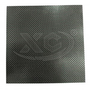 Green Carbon fiber sheets 0.2mm 0.5mm 0.8mm 1mm