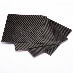 carbon fiber Plates 3K Twill Glossy 0.5mm 1mm 1.5mm , 2mm 2.5mm 3mm