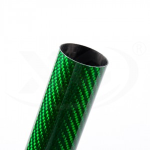 green carbon fiber tubes OD 6-200MM Length 1000mm