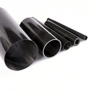 Carbon fiber poles carbon fiber rods carbon fiber pipe scustomize size