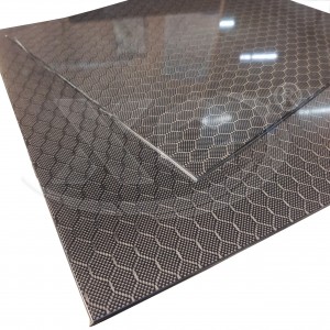 Hexagon Honeycomb Carbon Fiber Plates 1.5-10mm 500*500mm