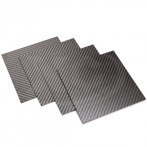 3K Twill matte carbon fiber Sheets 0.2-60mm size 600*1000mm