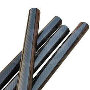 Carbon fiber poles carbon fiber rods carbon fiber pipe scustomize size