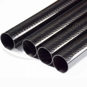 Carbon fiber tubes Glossy 28mm 30mm 35mm 40mm 50mm OD