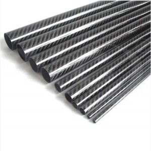 Carbon fiber poles carbon fiber rods carbon fiber pipe scustomize size