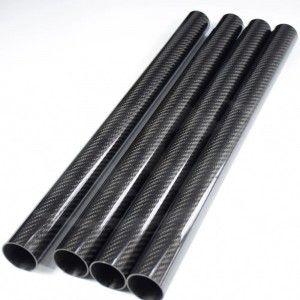 Carbon pole carbon rods carbon pipe customize size