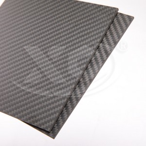 3K Twill matte carbon fiber Sheets 0.2-60mm size 600*1000mm